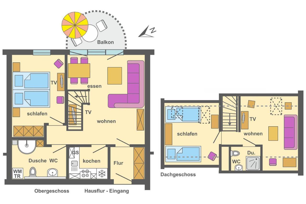 Ferienpark Freesenbruch Wohnung 4 5 - Kranichtanz Zingst Εξωτερικό φωτογραφία